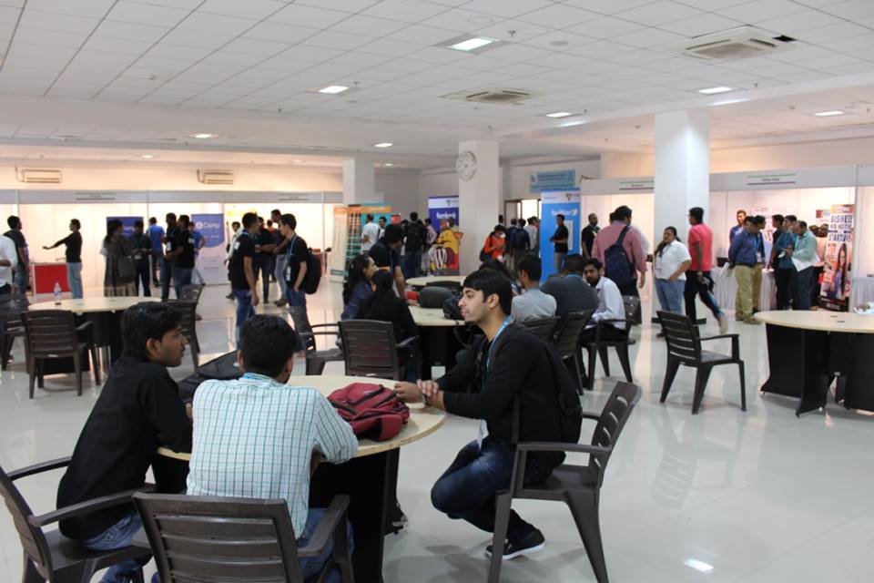 A memory captured before the start of Wordcamp Nashik 2016.